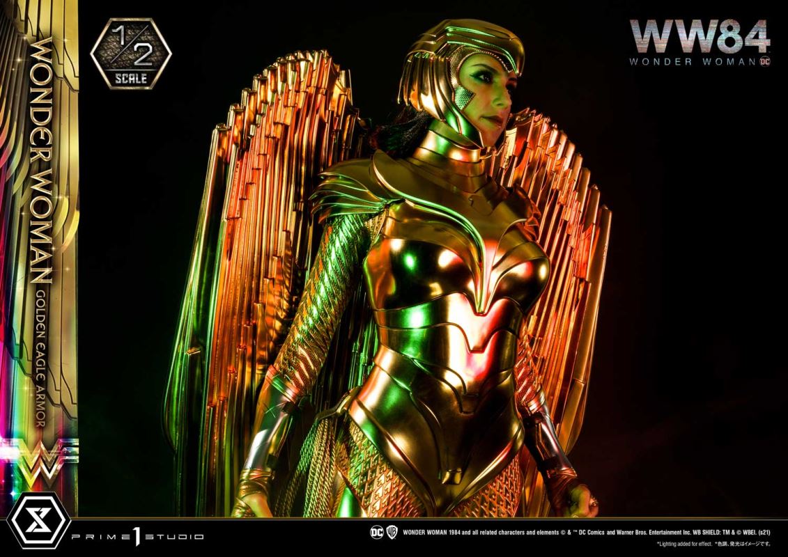เลื่อนเปิดจอง Prime1Studio Wonder Woman Golden Eagle Armor