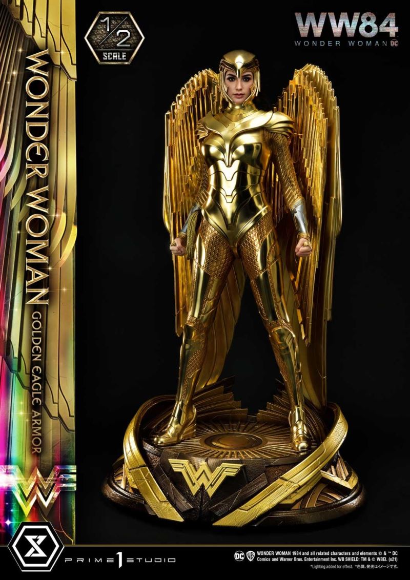 เลื่อนเปิดจอง Prime1Studio Wonder Woman Golden Eagle Armor