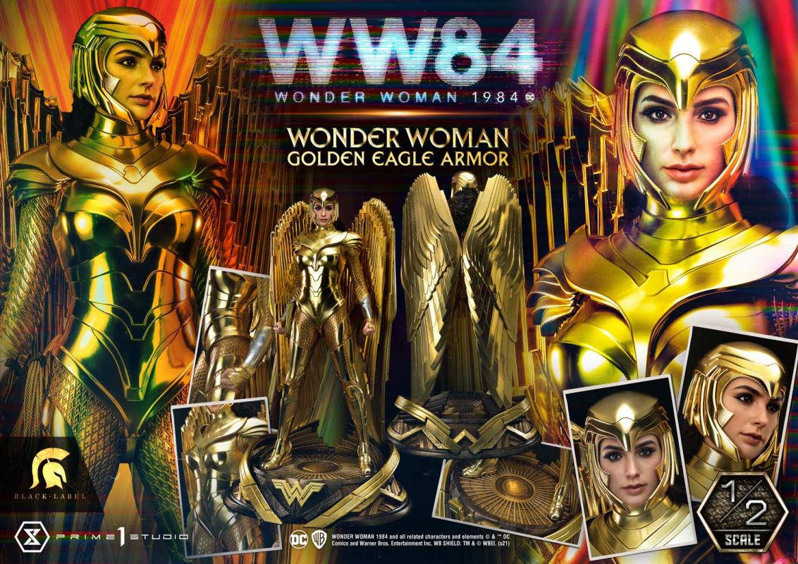 เลื่อนเปิดจอง Prime1Studio Wonder Woman Golden Eagle Armor