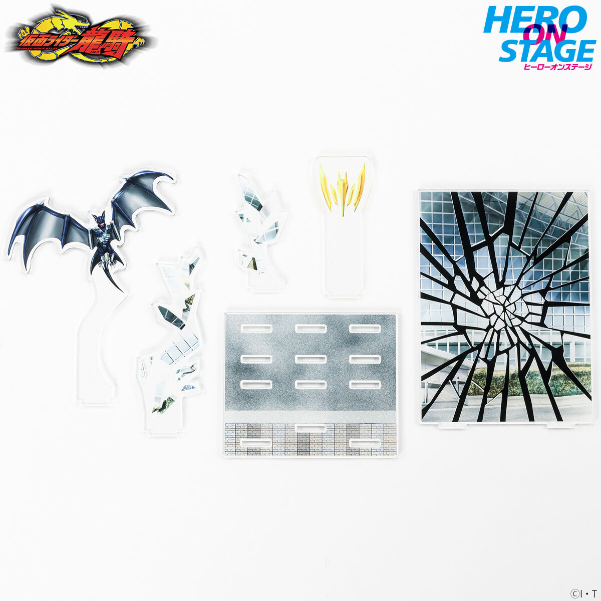 HERO ON STAGE Kamen Rider Ryuki Kamen Rider Night & Dark Wing