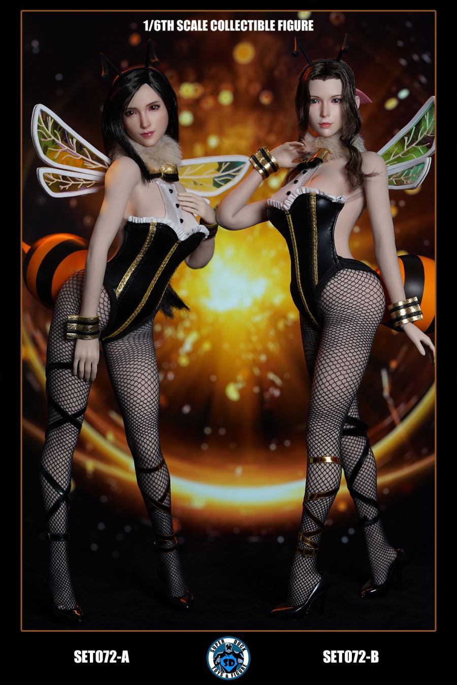 Fantasy Fighting Goddess Sexy Bee Dress 1/6