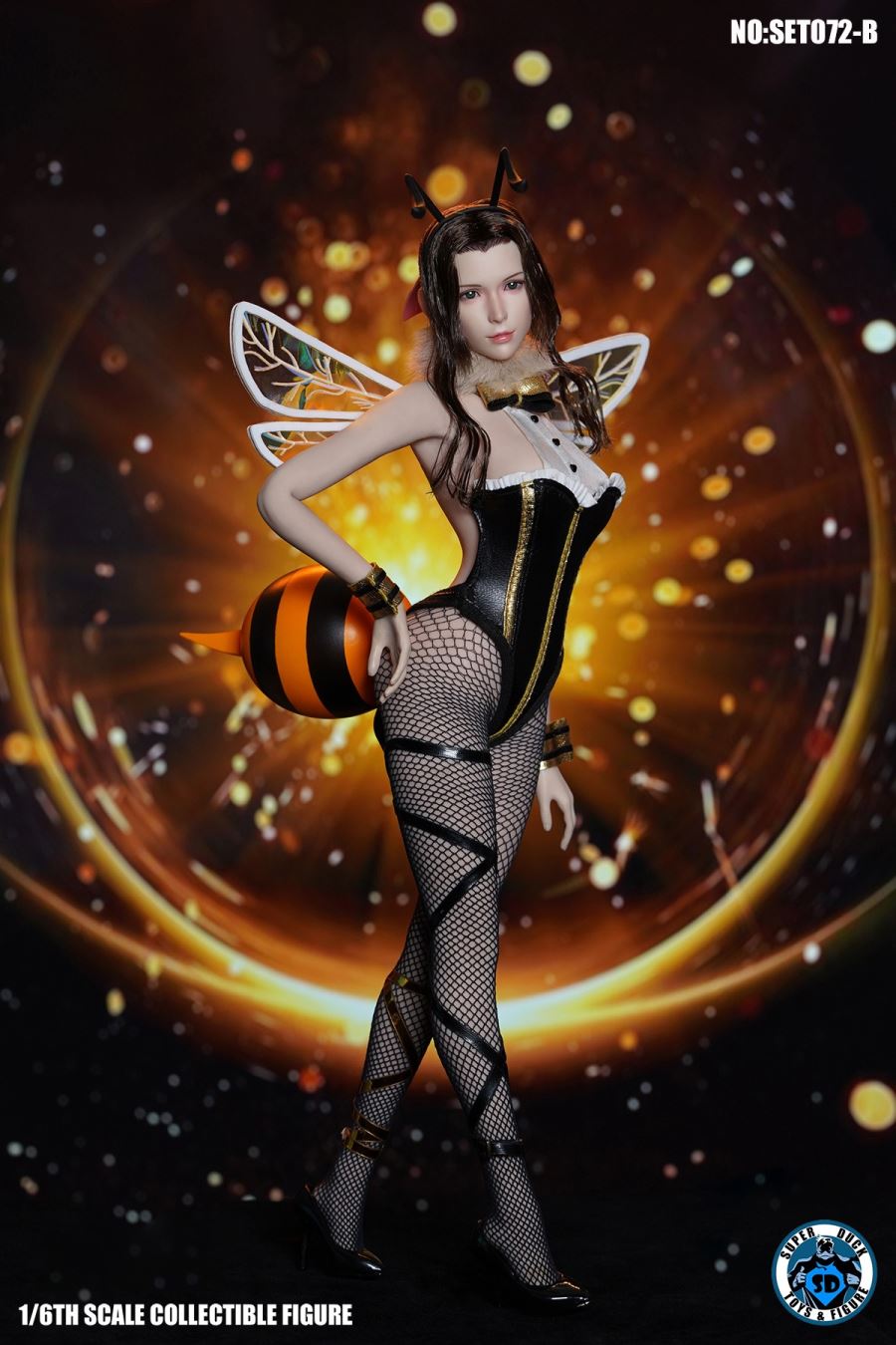 Fantasy Fighting Goddess Sexy Bee Dress 1/6