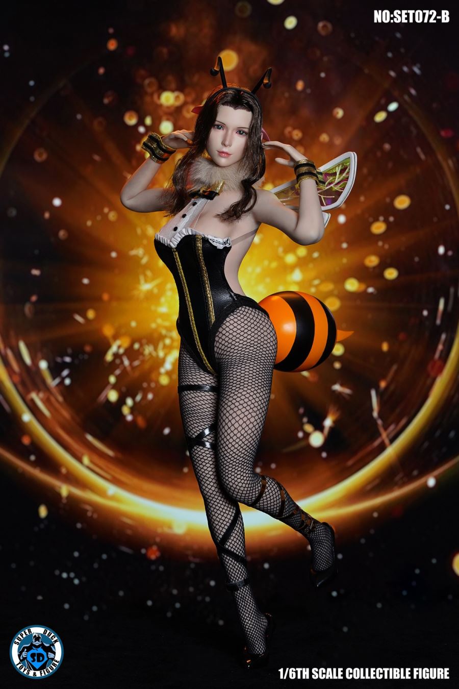 Fantasy Fighting Goddess Sexy Bee Dress 1/6