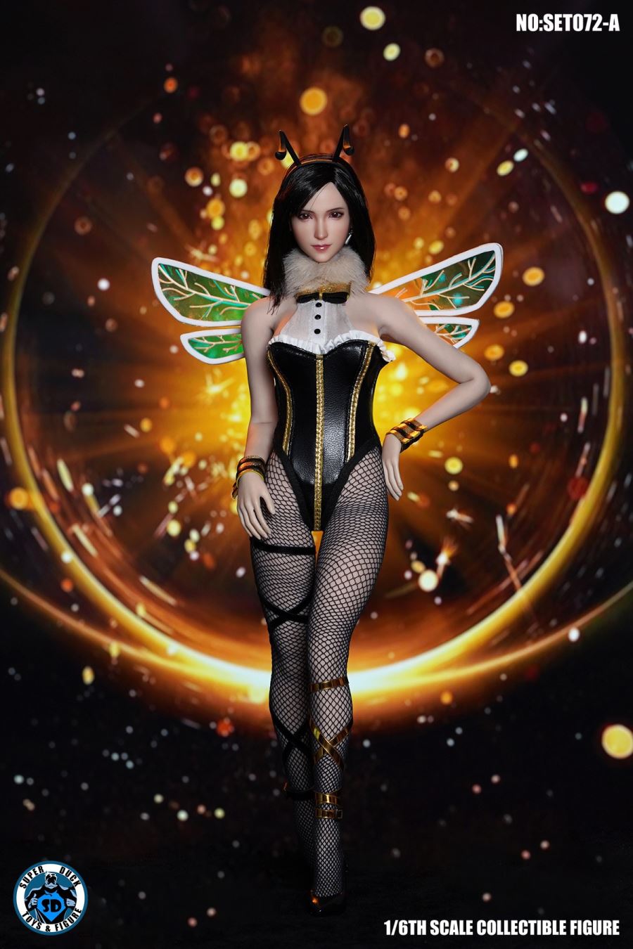 Fantasy Fighting Goddess Sexy Bee Dress 1/6