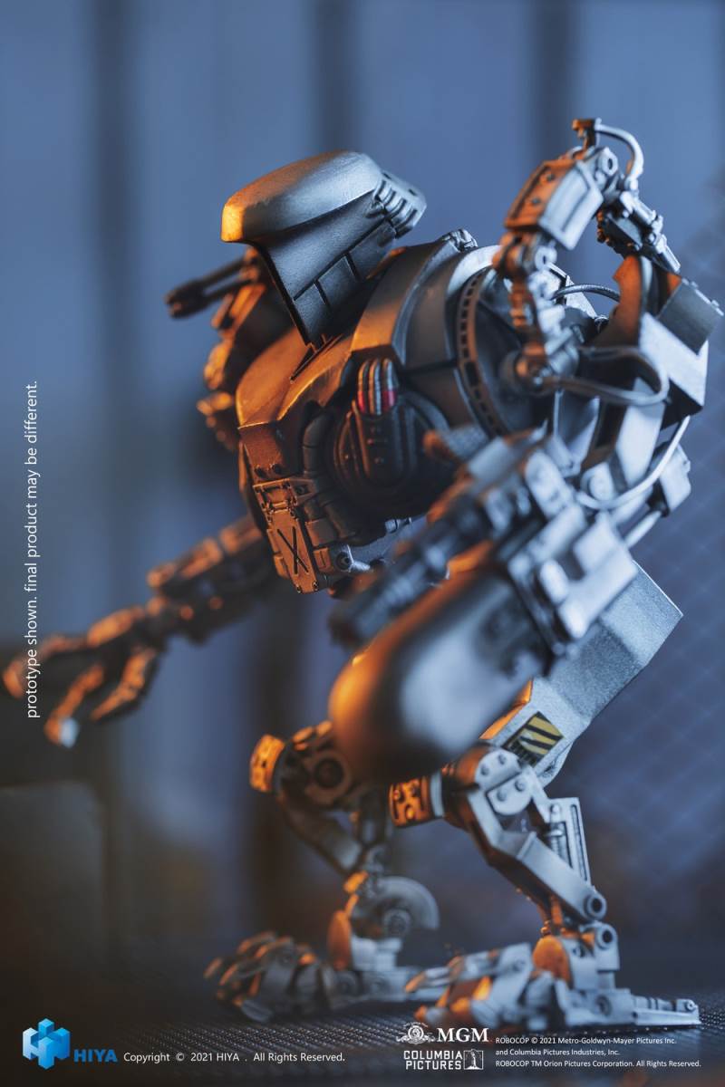 Robocop 2 Mechanical Kahn super movable model 1/18