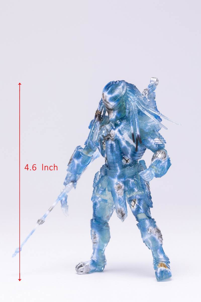Alien War Predator translucent scar iron blood 1/18