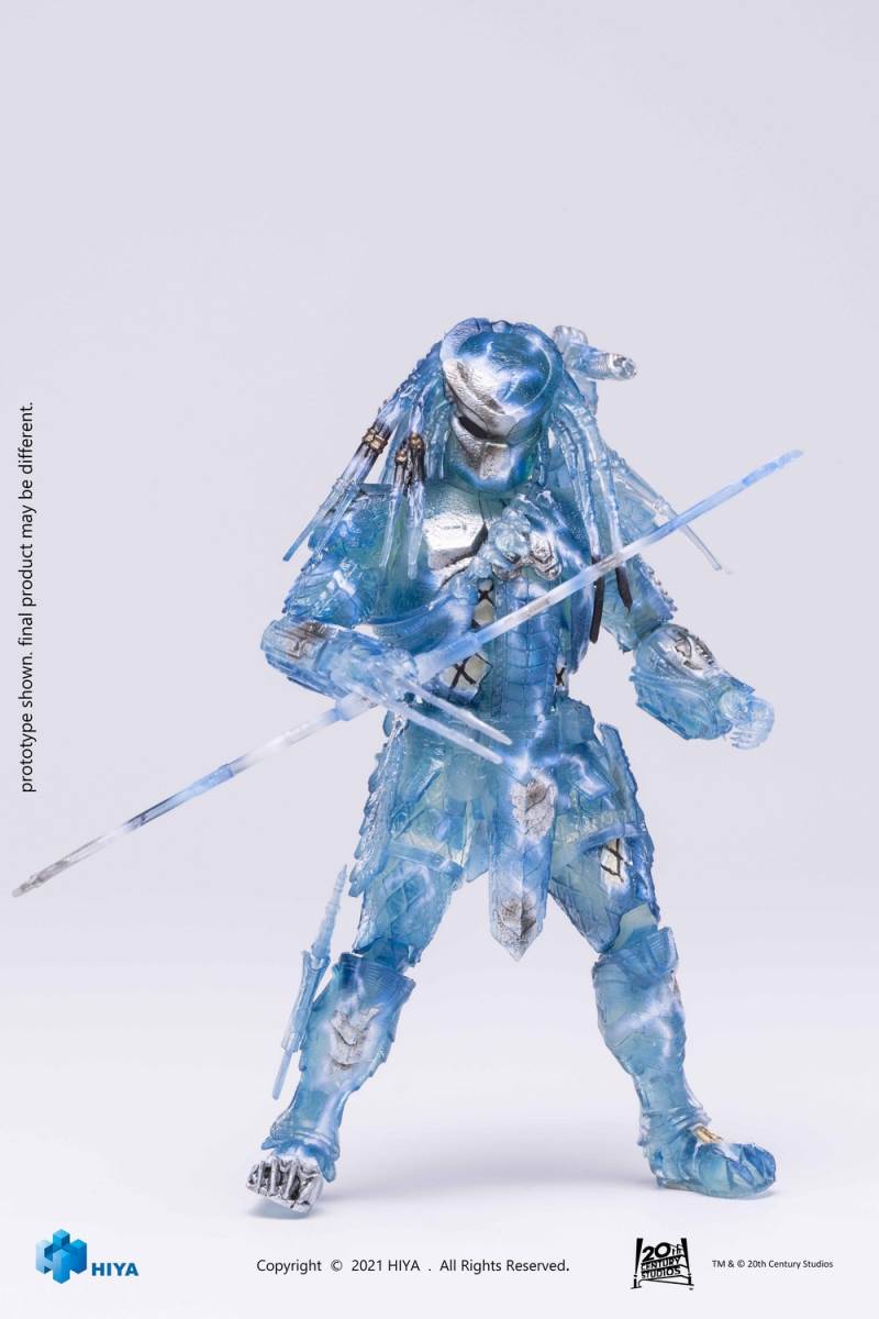 Alien War Predator translucent scar iron blood 1/18