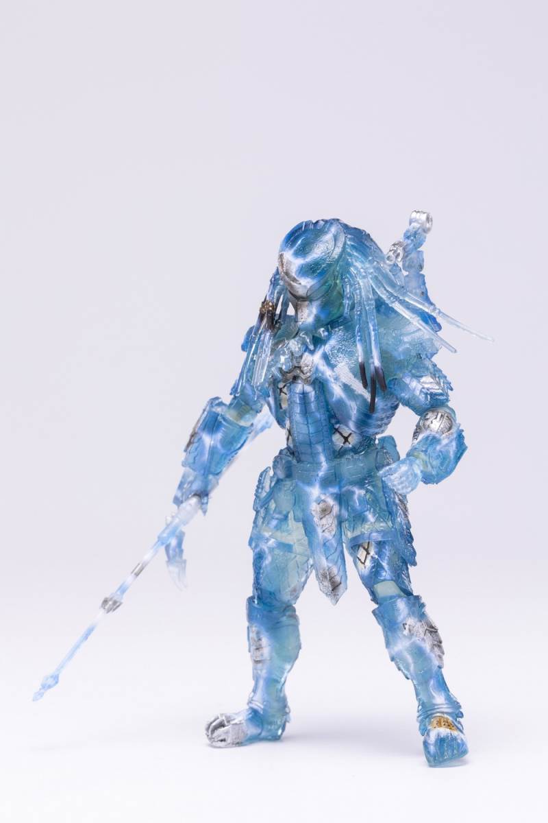 Alien War Predator translucent scar iron blood 1/18