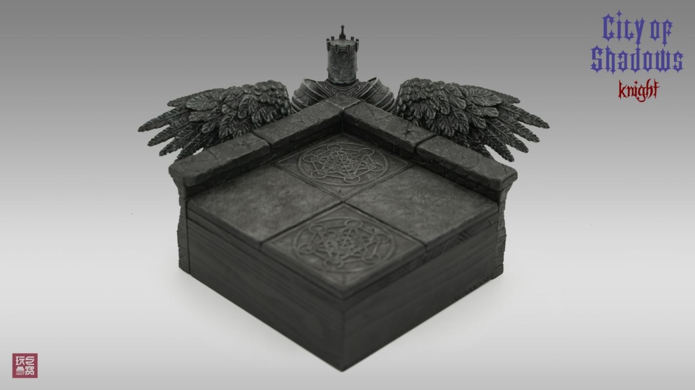 City of Shadows: Knight & Angel of death Diorama