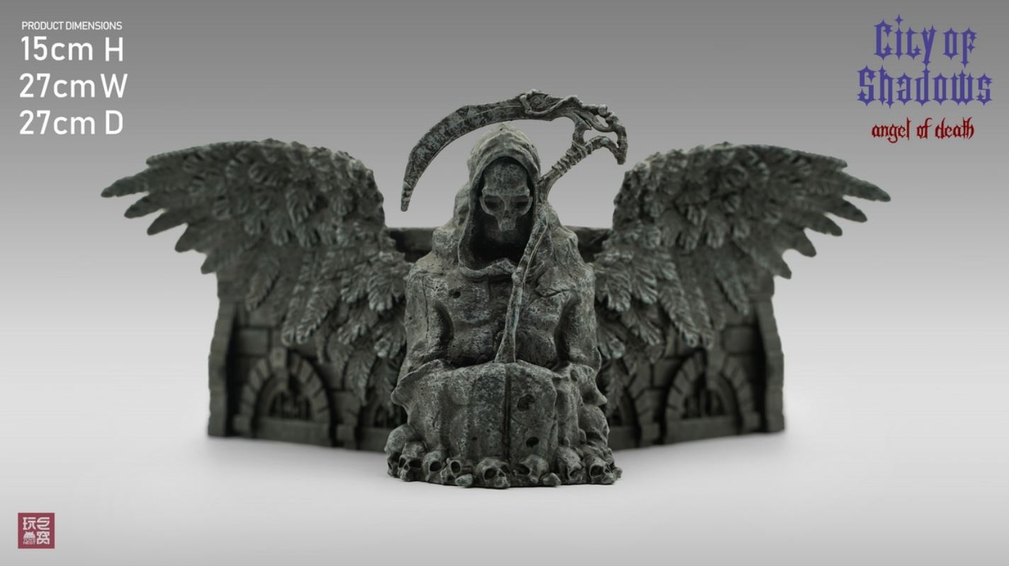 City of Shadows: Knight & Angel of death Diorama