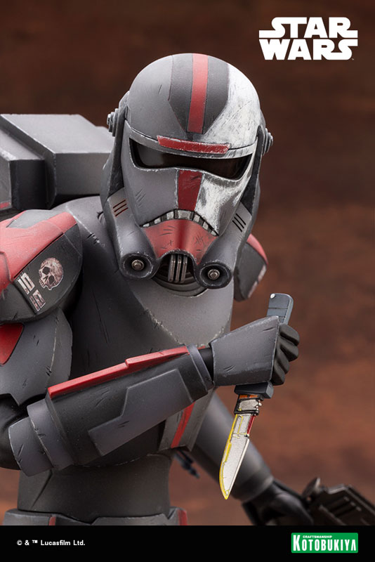 ARTFX Star Wars Bad Batch Hunter THE BAD BATCH 1/7