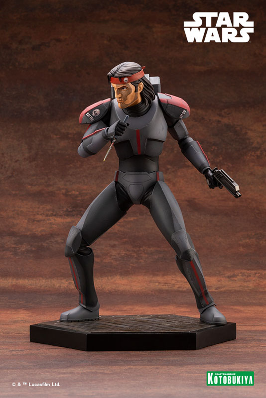 ARTFX Star Wars Bad Batch Hunter THE BAD BATCH 1/7