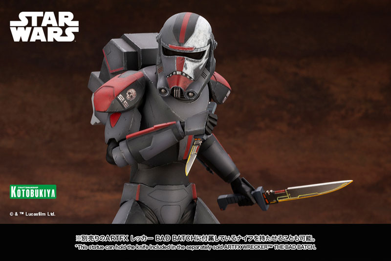 ARTFX Star Wars Bad Batch Hunter THE BAD BATCH 1/7