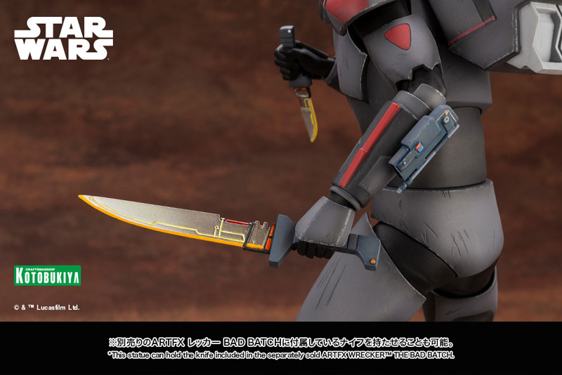 ARTFX Star Wars Bad Batch Hunter THE BAD BATCH 1/7
