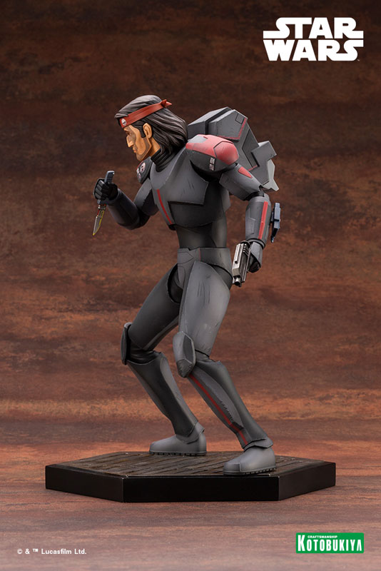 ARTFX Star Wars Bad Batch Hunter THE BAD BATCH 1/7
