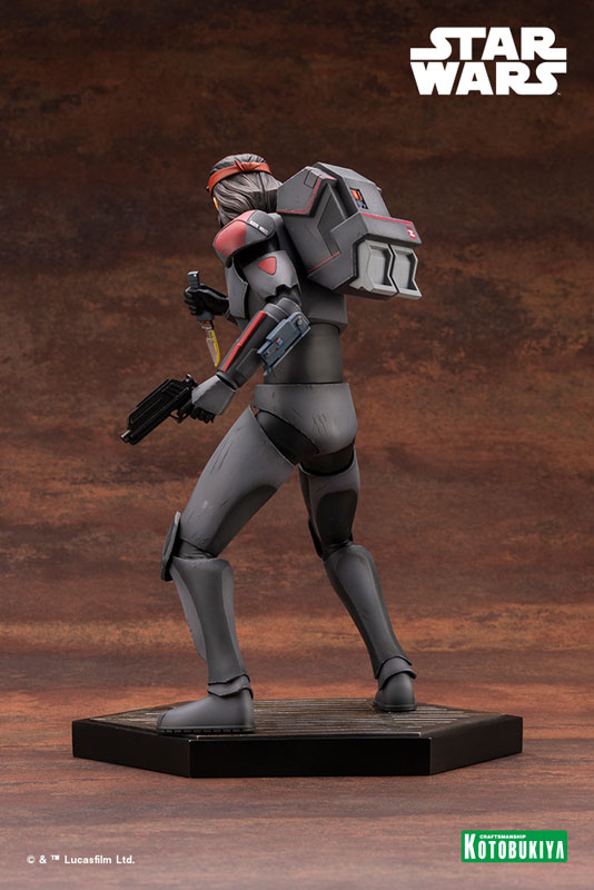ARTFX Star Wars Bad Batch Hunter THE BAD BATCH 1/7