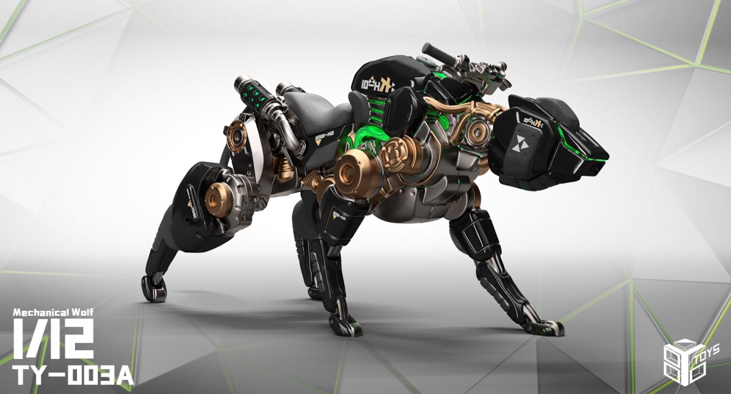 Mechanical Wolf 1/12