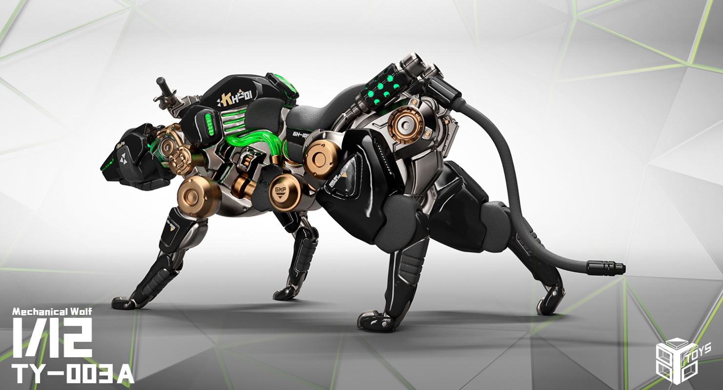 Mechanical Wolf 1/12