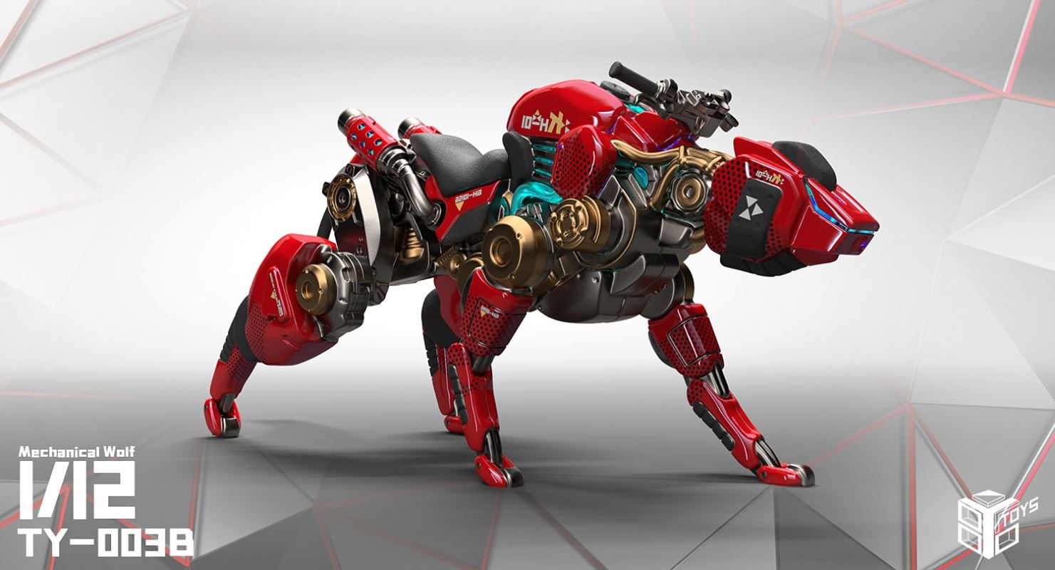Mechanical Wolf 1/12