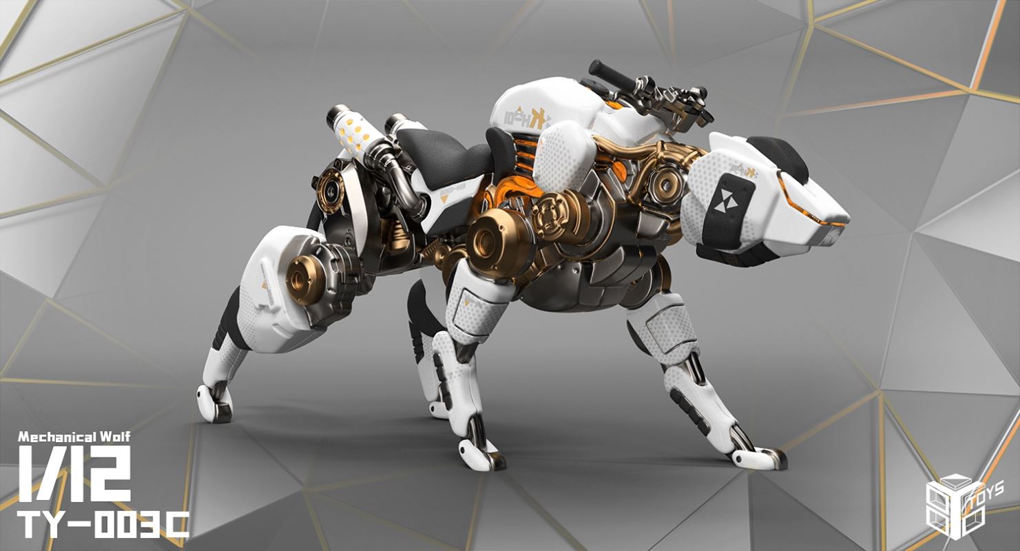 Mechanical Wolf 1/12
