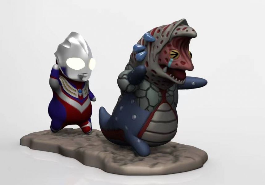 Little Tiga fight Little Monsters