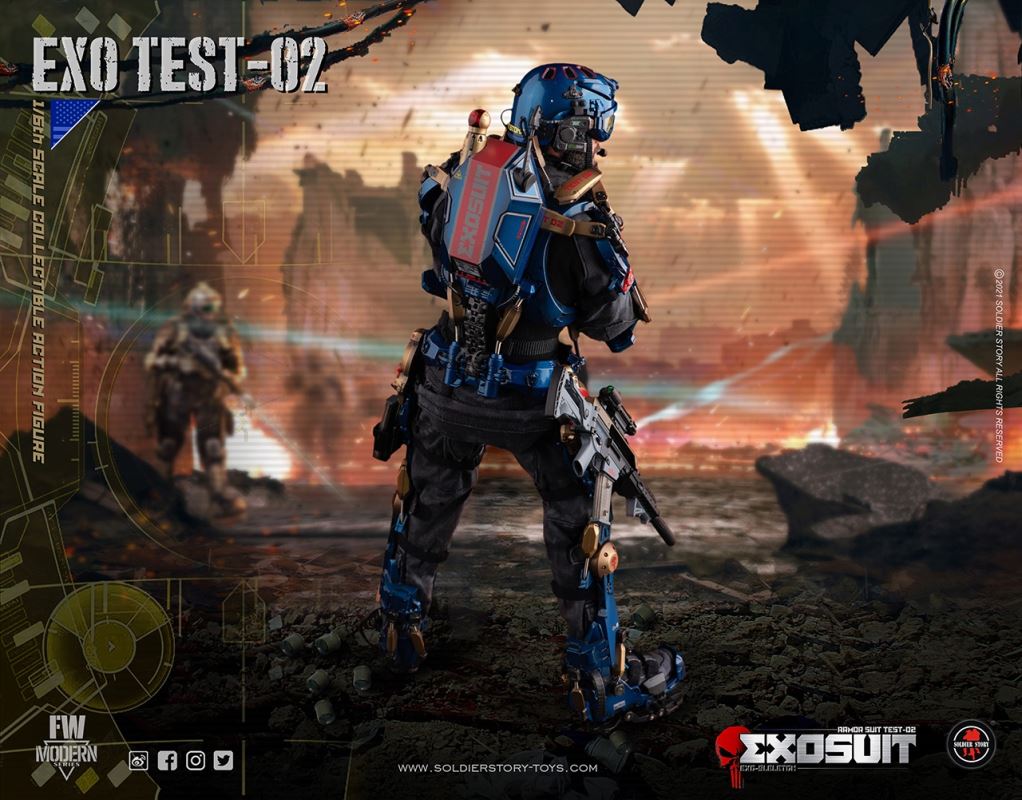 Armored Suit Test-02 Exo-Skeleton