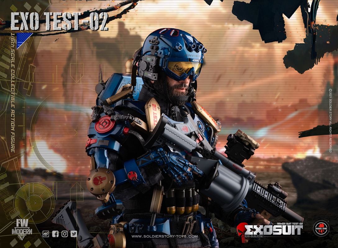 Armored Suit Test-02 Exo-Skeleton