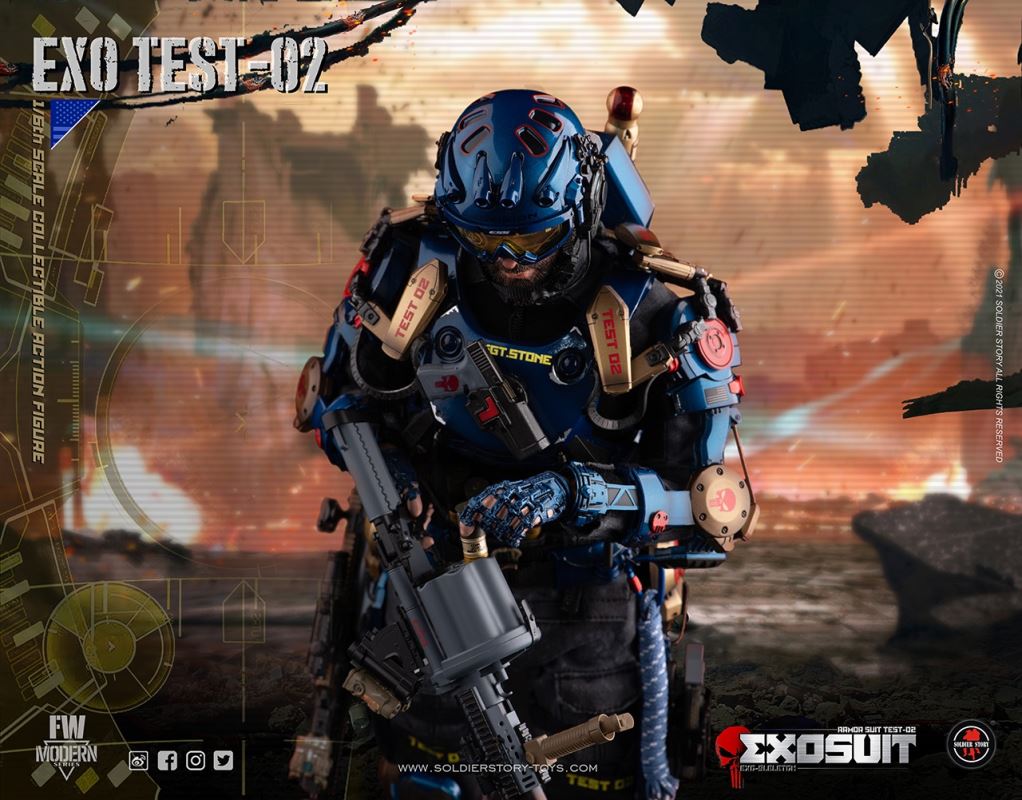 Armored Suit Test-02 Exo-Skeleton