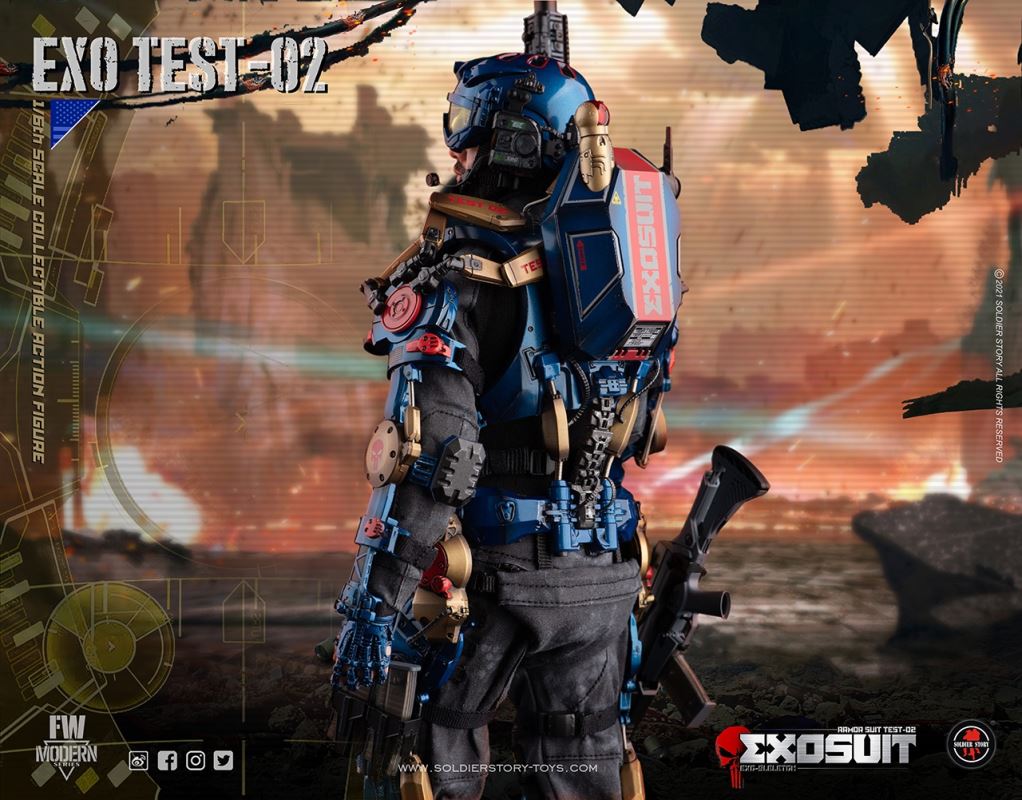 Armored Suit Test-02 Exo-Skeleton