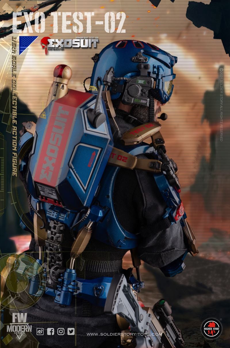 Armored Suit Test-02 Exo-Skeleton