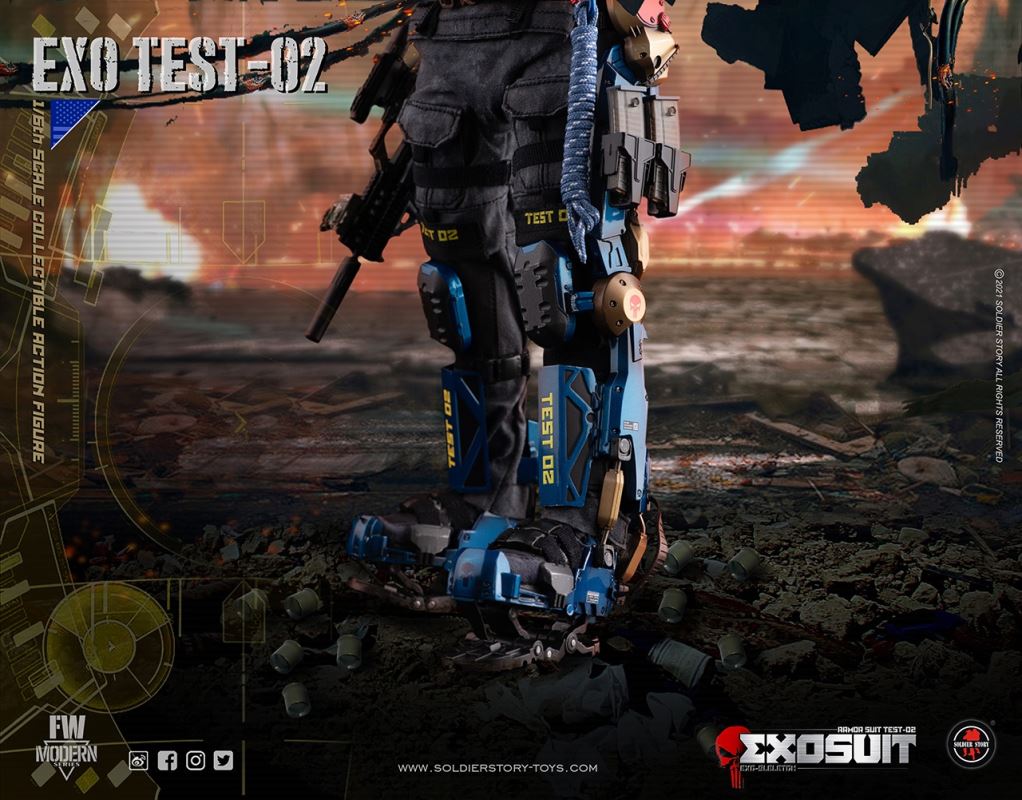 Armored Suit Test-02 Exo-Skeleton