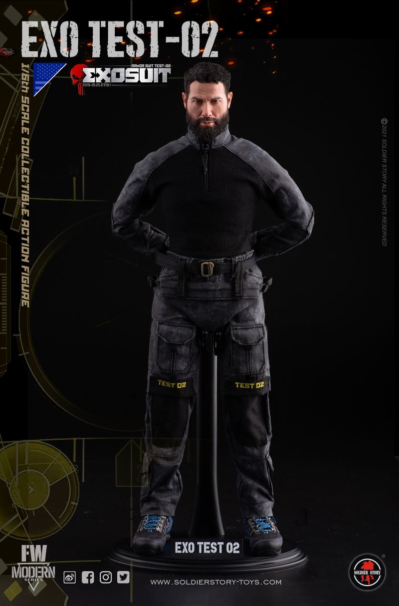 Armored Suit Test-02 Exo-Skeleton