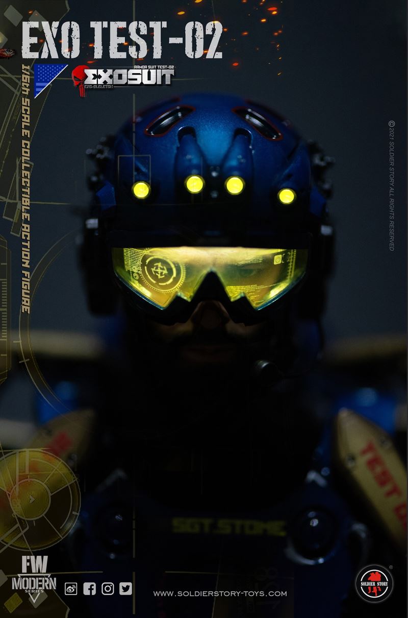 Armored Suit Test-02 Exo-Skeleton