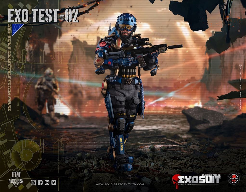 Armored Suit Test-02 Exo-Skeleton