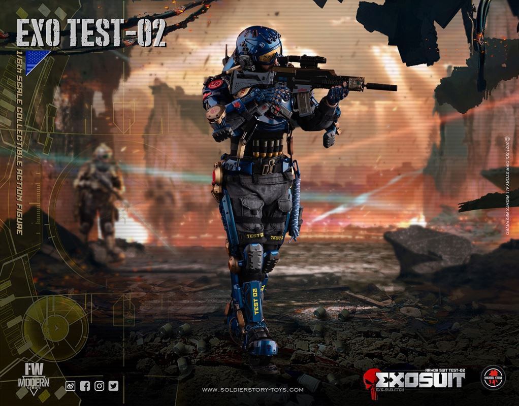 Armored Suit Test-02 Exo-Skeleton