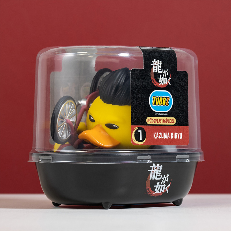 Ryu ga Gotoku Kazuma Kiryu Cosplaying Duck Collectible