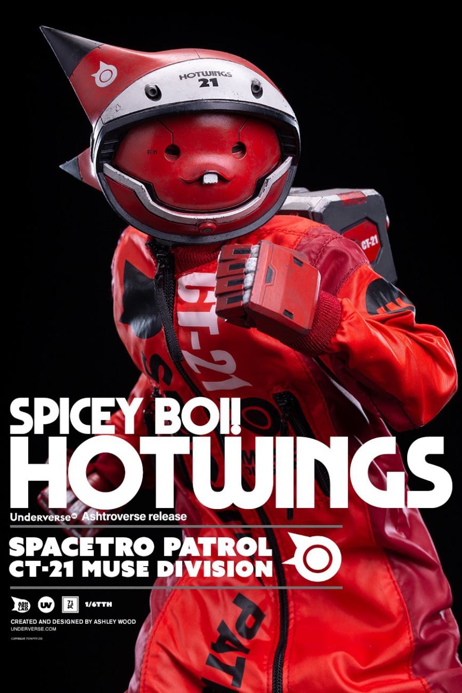 ASHTROVERSE series - SPACETRO PATROL/Space Little A Man Patrol Team 1/6