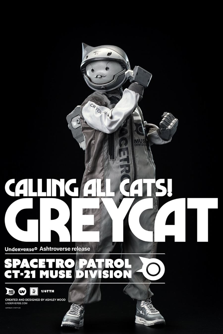 ASHTROVERSE series - SPACETRO PATROL/Space Little A Man Patrol Team 1/6