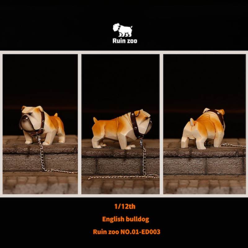 Ruin English Puppy Figure 1/12