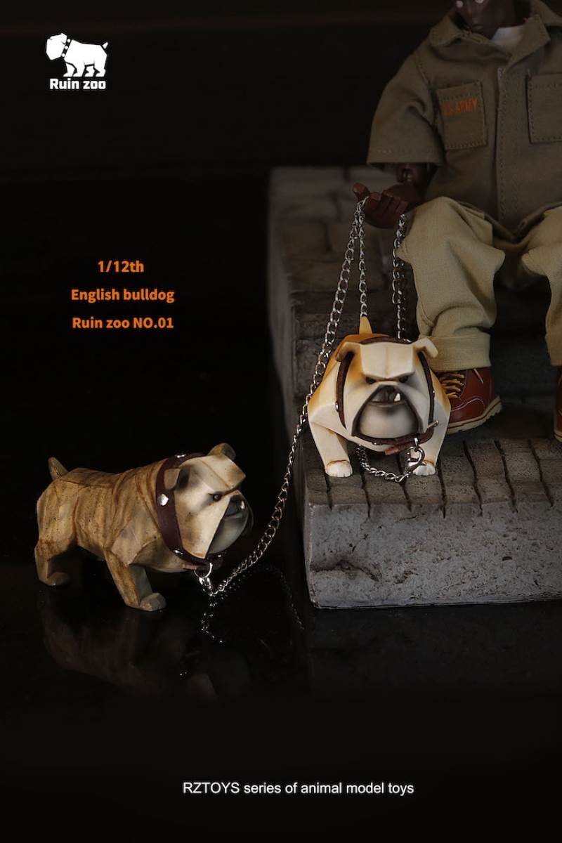 Ruin English Puppy Figure 1/12