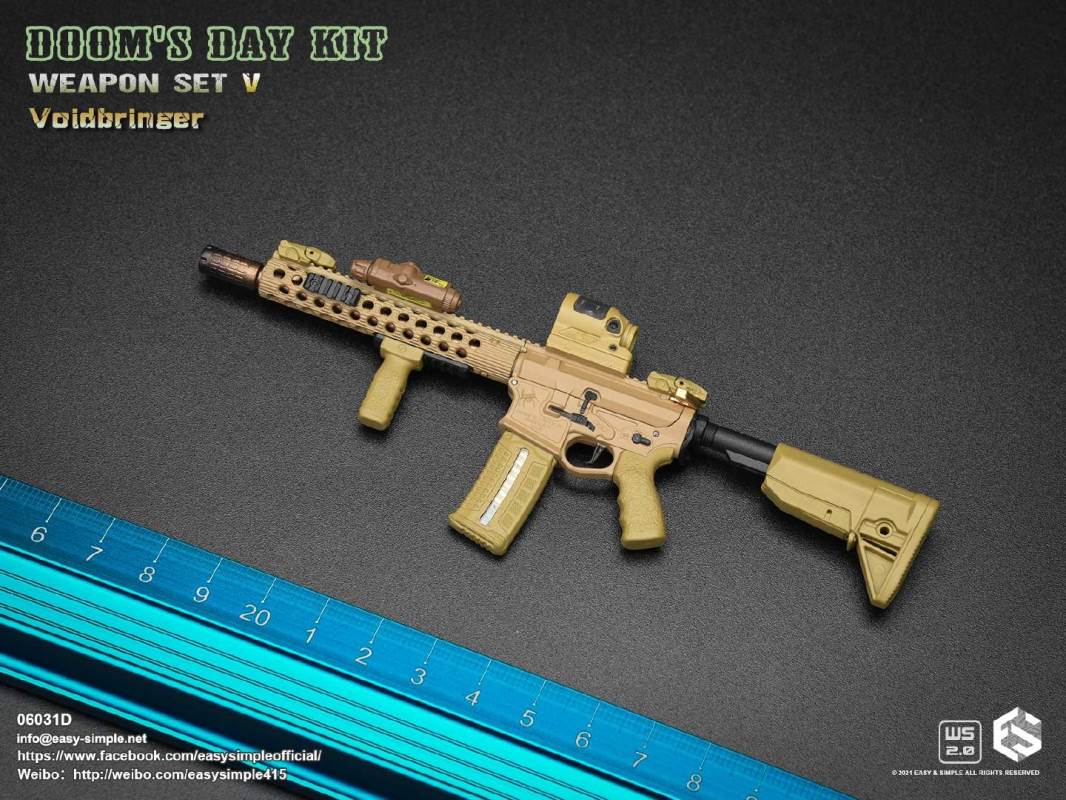 DOOM'S DAY KIT WEAPON SET V 1/6
