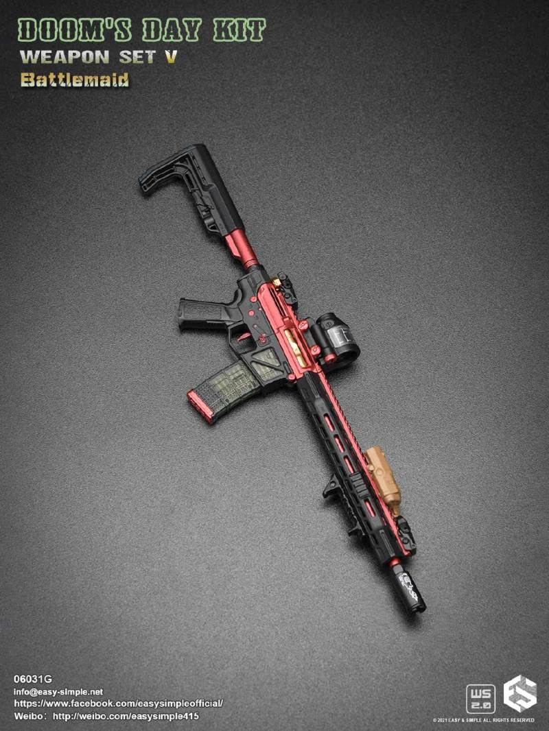 DOOM'S DAY KIT WEAPON SET V 1/6