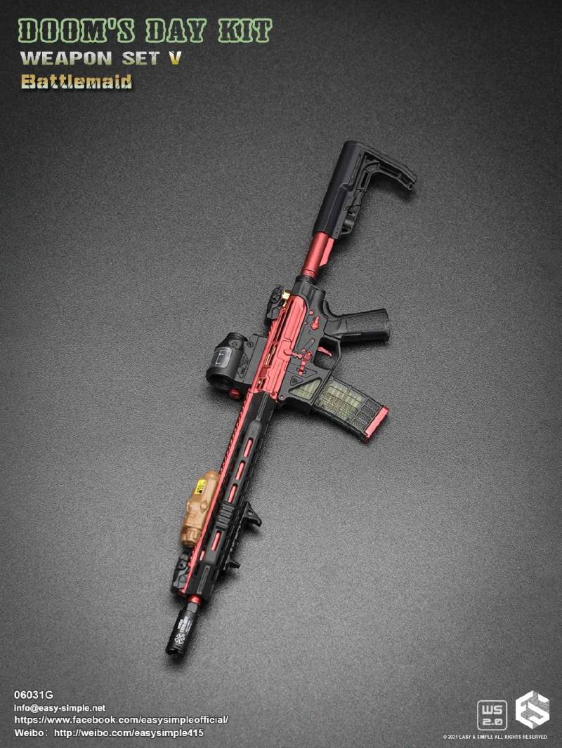DOOM'S DAY KIT WEAPON SET V 1/6