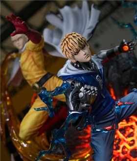 One-Punch-Man-Saitama-Genos