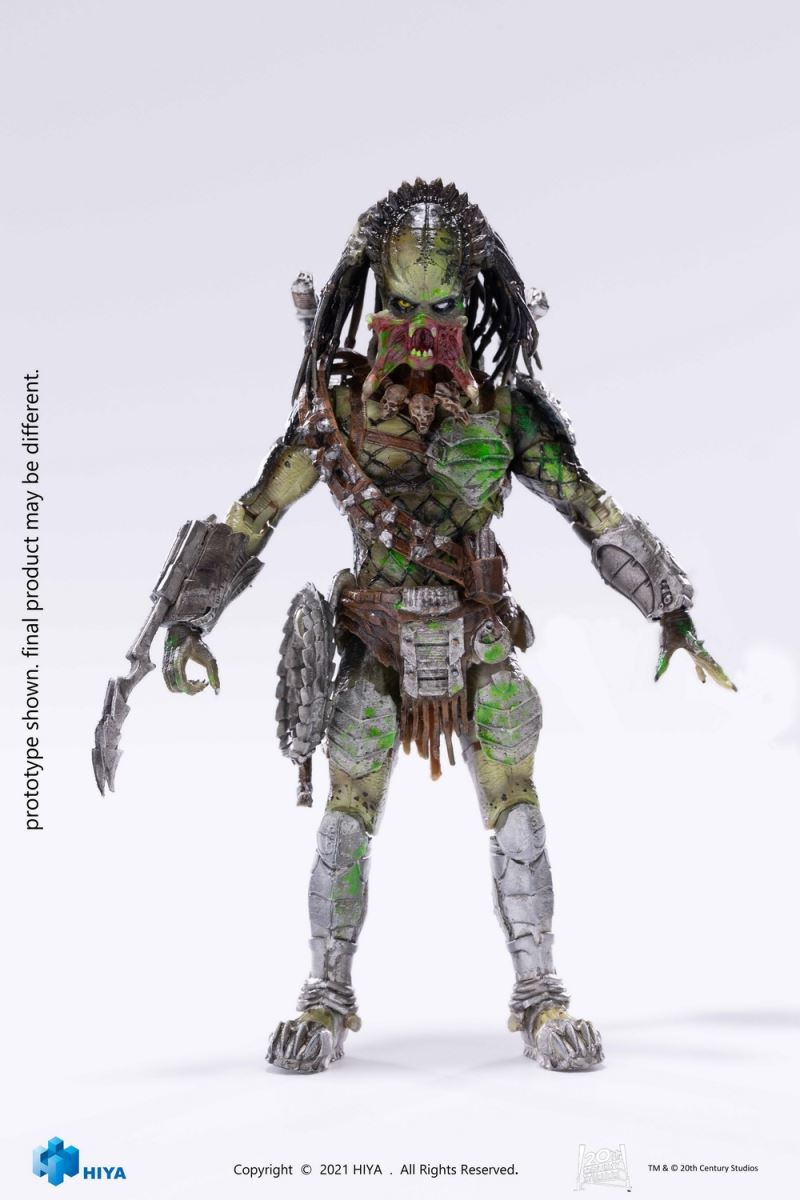 Alien vs. Predator 2 Battle Damaged Lone Wolf Iron-Blooded 1/18
