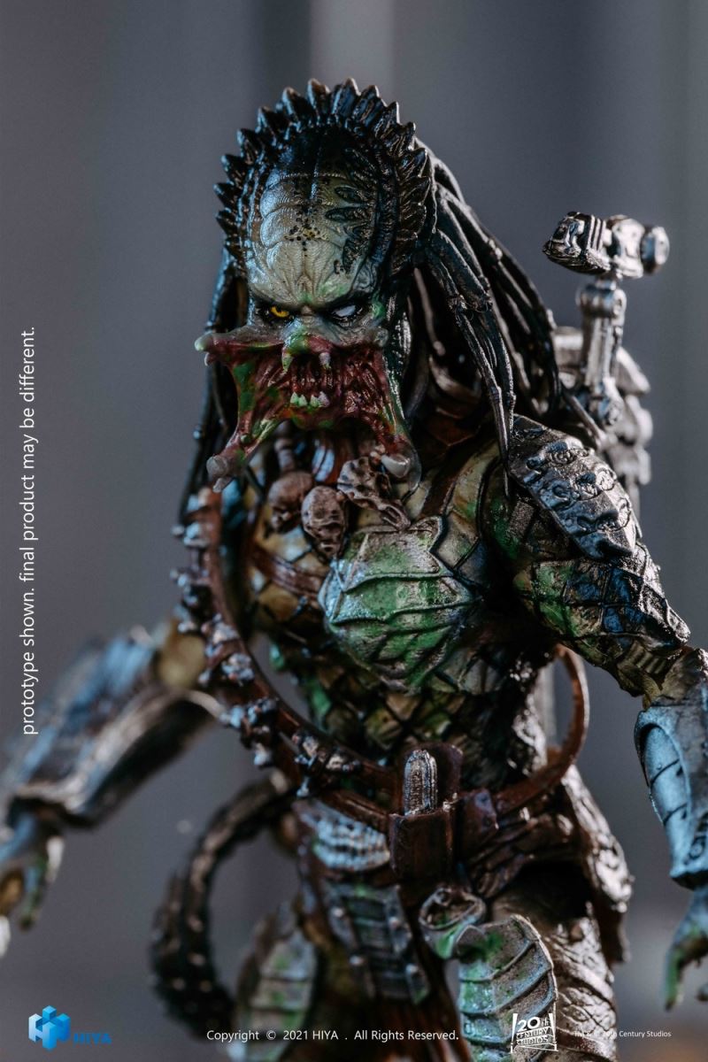 Alien vs. Predator 2 Battle Damaged Lone Wolf Iron-Blooded 1/18