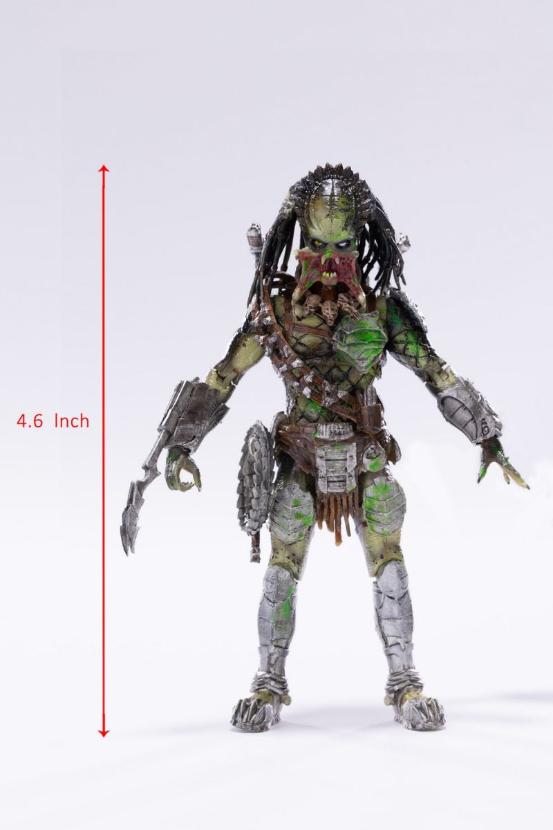 Alien vs. Predator 2 Battle Damaged Lone Wolf Iron-Blooded 1/18