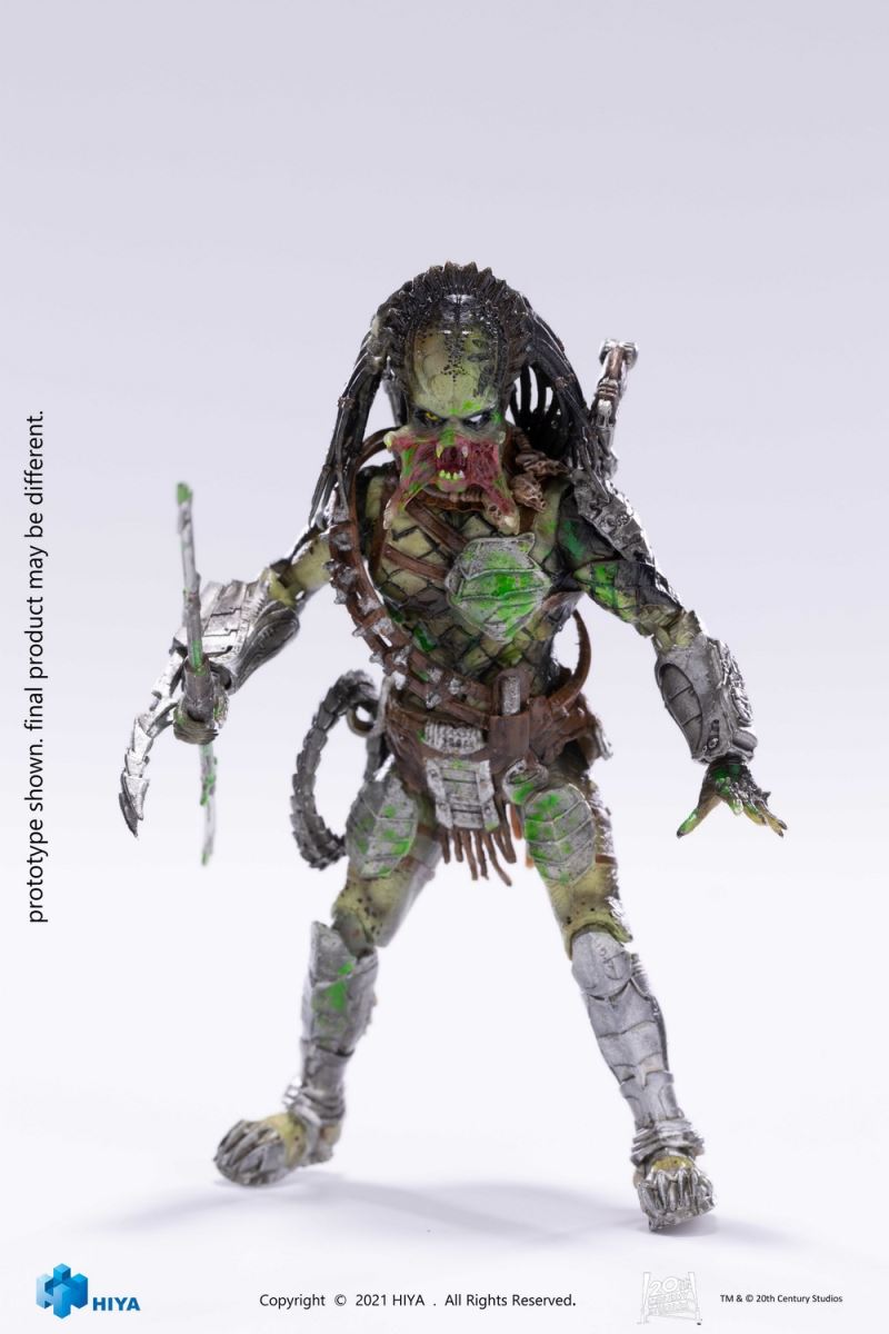 Alien vs. Predator 2 Battle Damaged Lone Wolf Iron-Blooded 1/18