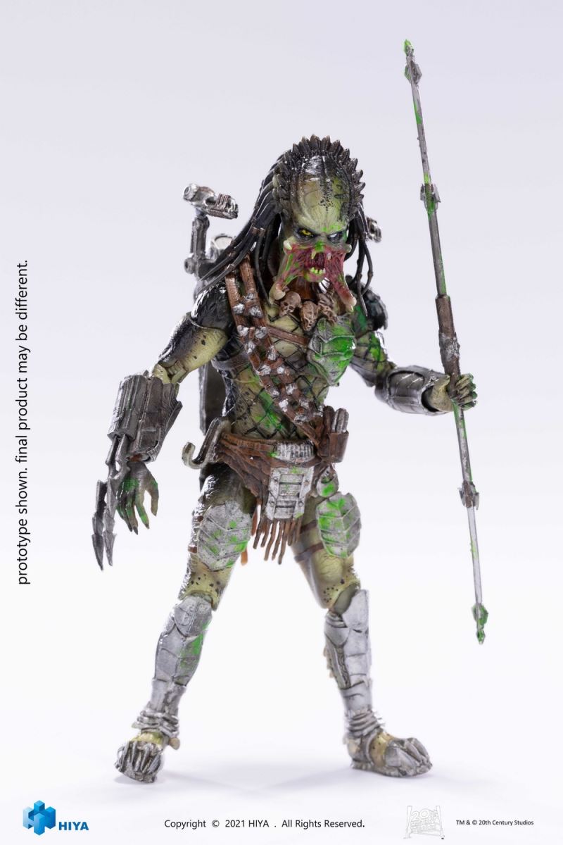 Alien vs. Predator 2 Battle Damaged Lone Wolf Iron-Blooded 1/18
