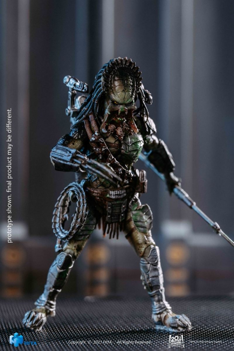 Alien vs. Predator 2 Battle Damaged Lone Wolf Iron-Blooded 1/18
